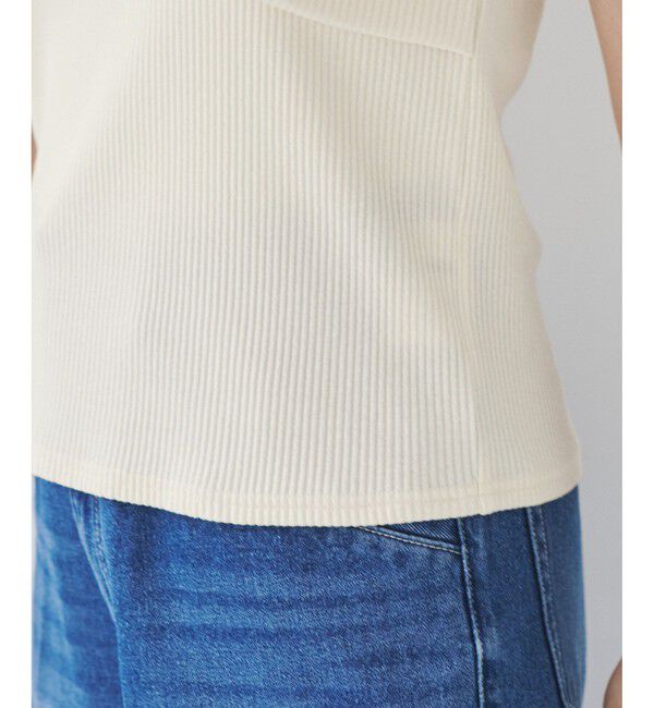 VIS「ねじれオフショルプルオーバー」|ニット・セーター|