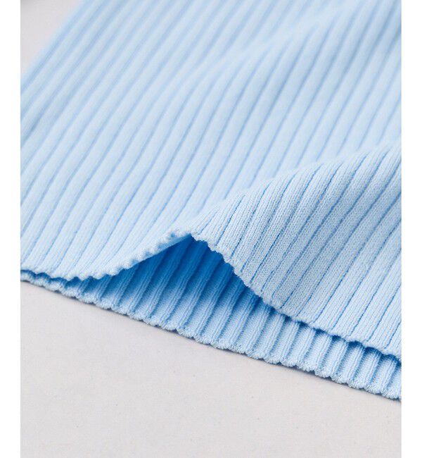 VIS「レース編みドッキングニット」|ニット・セーター|