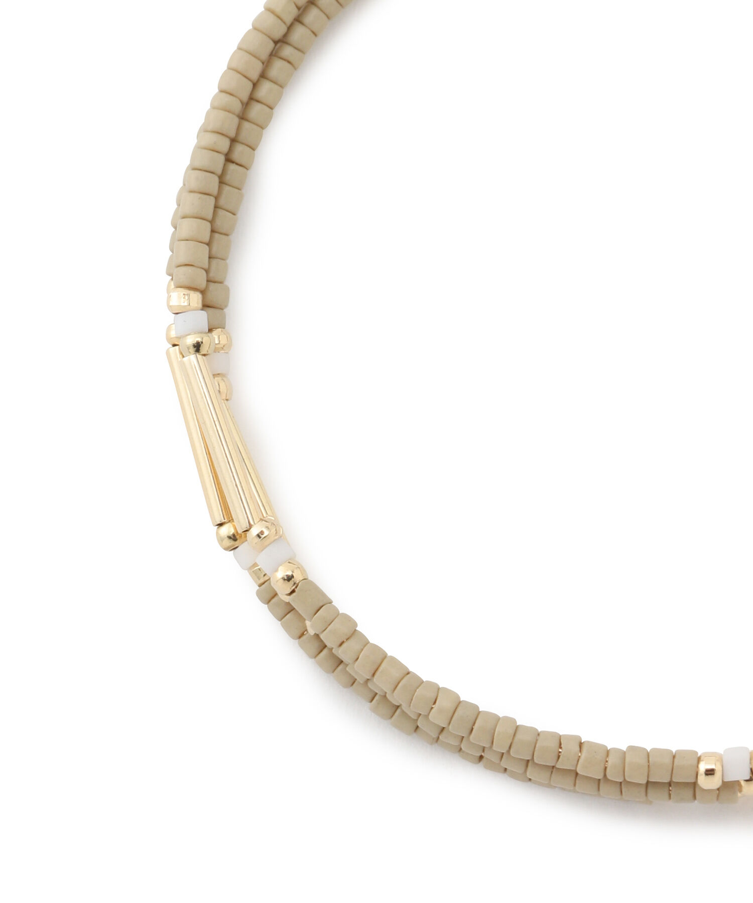 ROPE PICNIC PASSAGE「カラービーズライン３連ブレスレット」|ブレスレット・バングル|