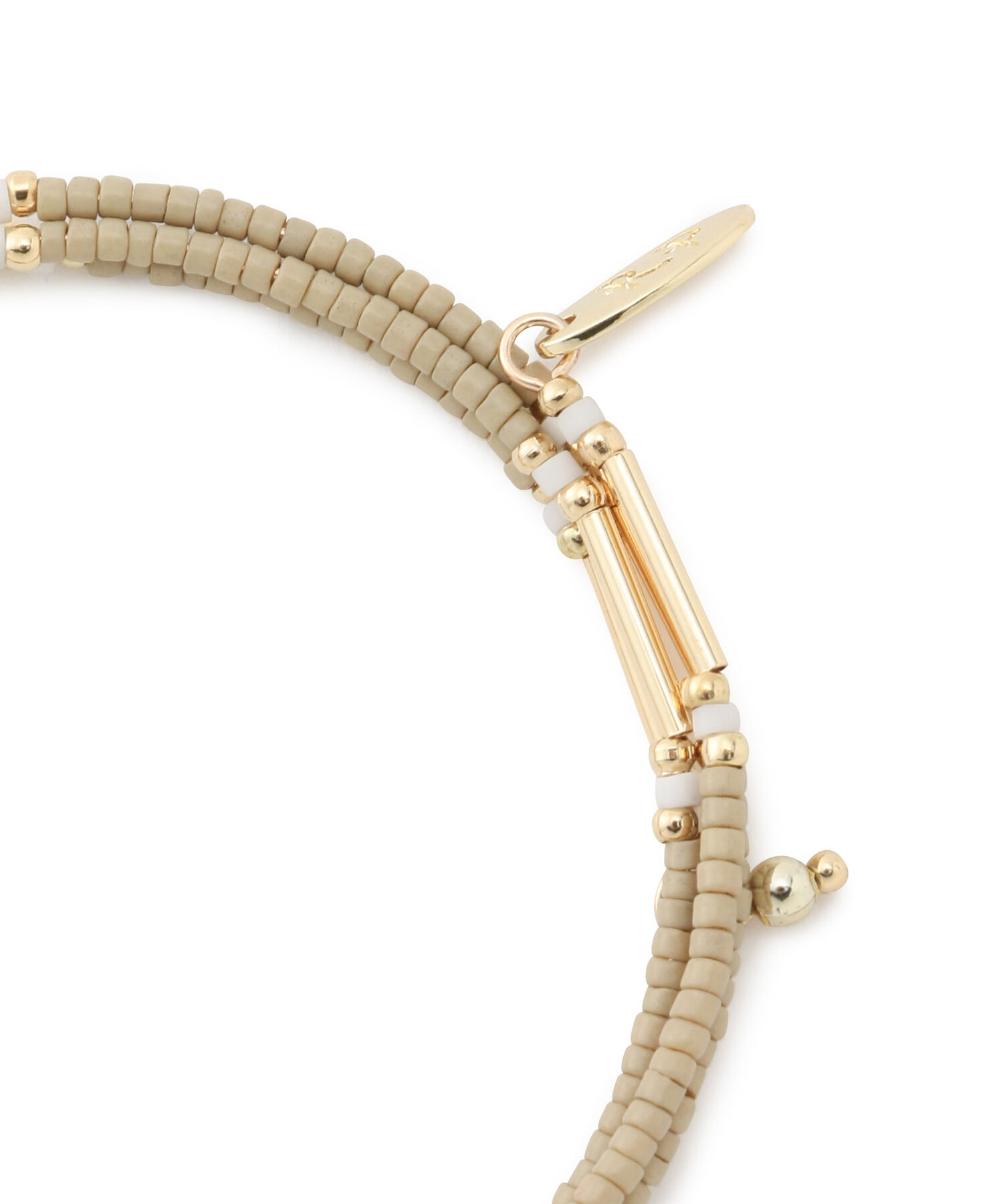 ROPE PICNIC PASSAGE「カラービーズライン３連ブレスレット」|ブレスレット・バングル|