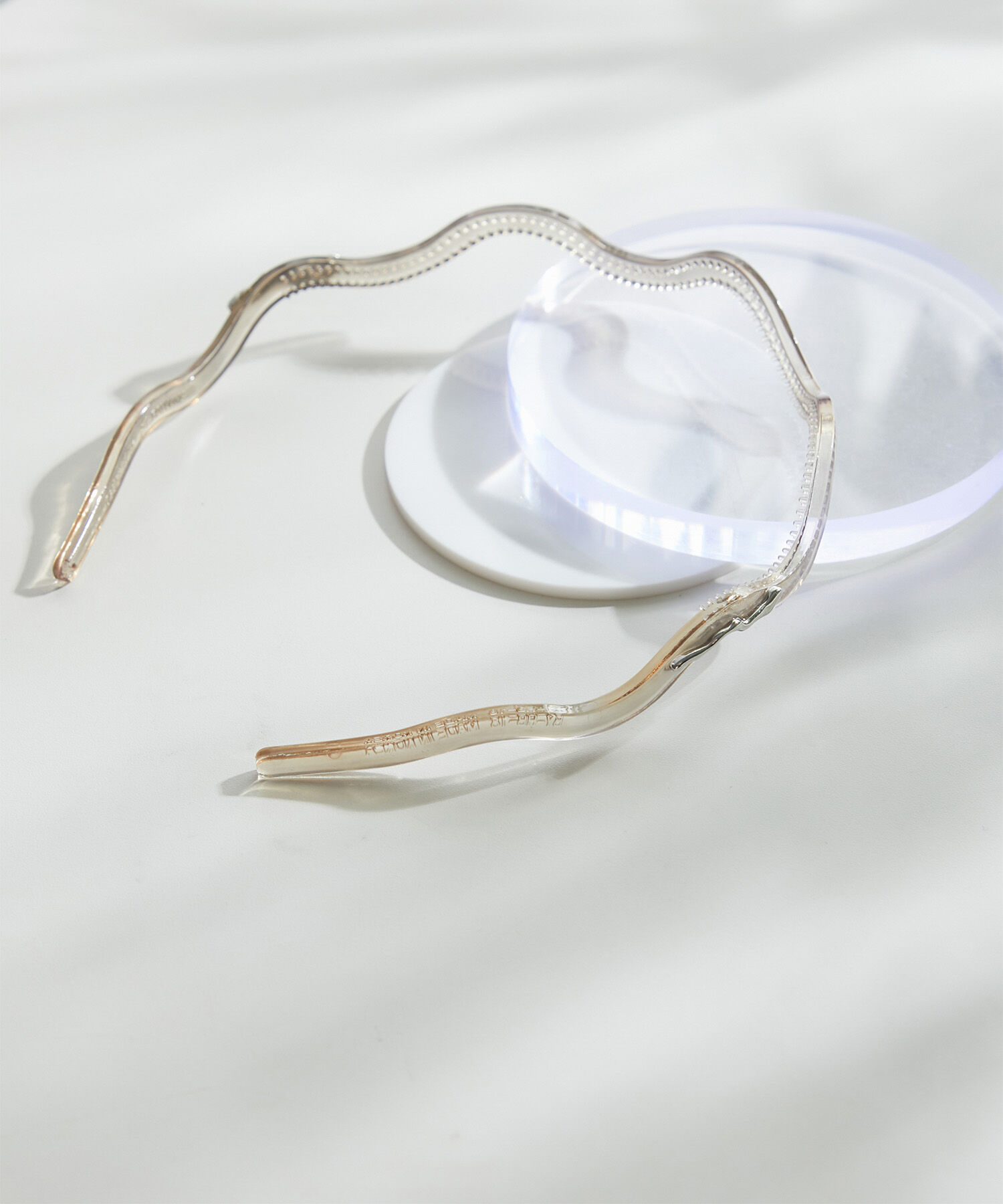 ROPE PICNIC PASSAGE「ニュアンスマーブルカラーカチューシャ」|カチューシャ|ライトグレー(08)