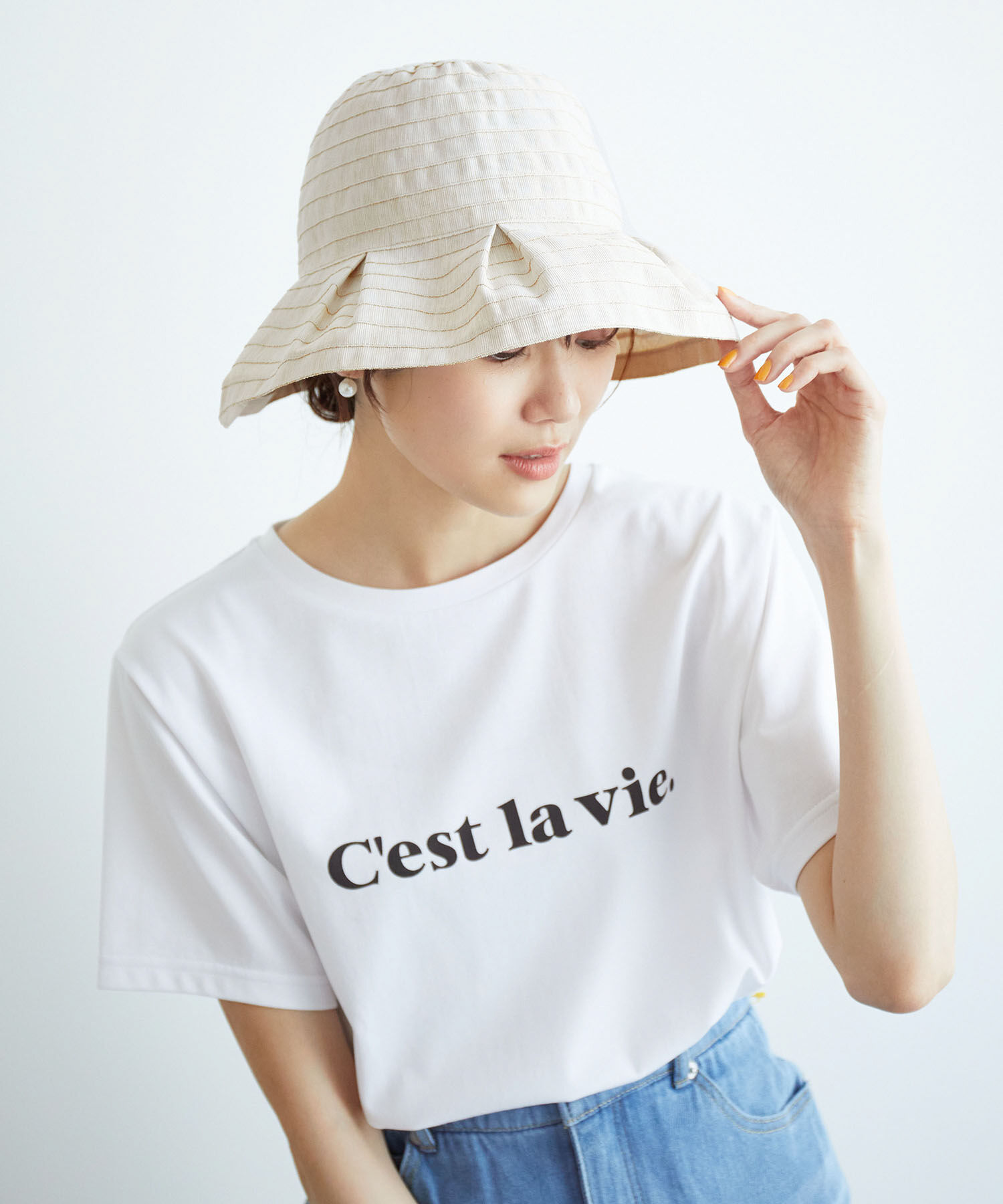 ROPE PICNIC PASSAGE「パッカブルブレードハット」|ハット|オフホワイト(15)