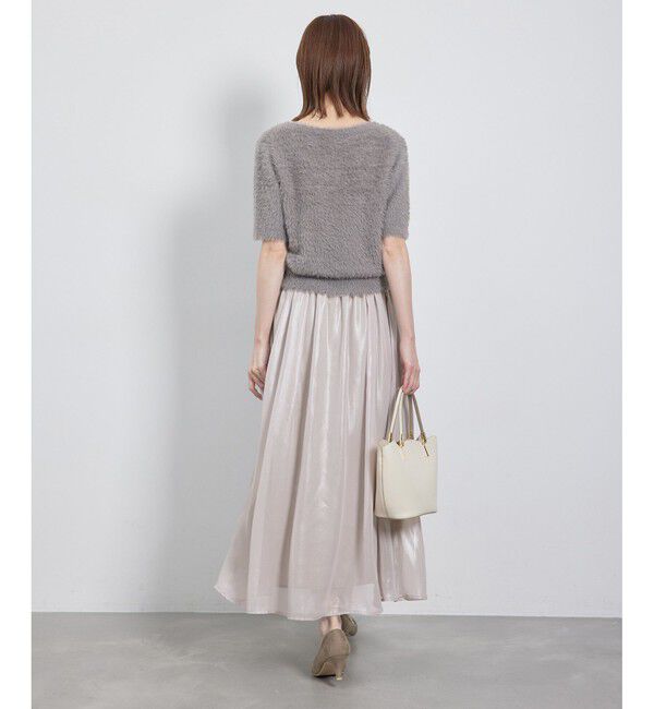 Rope&rsquo;Picnic「箔プリントスカート」|スカート|