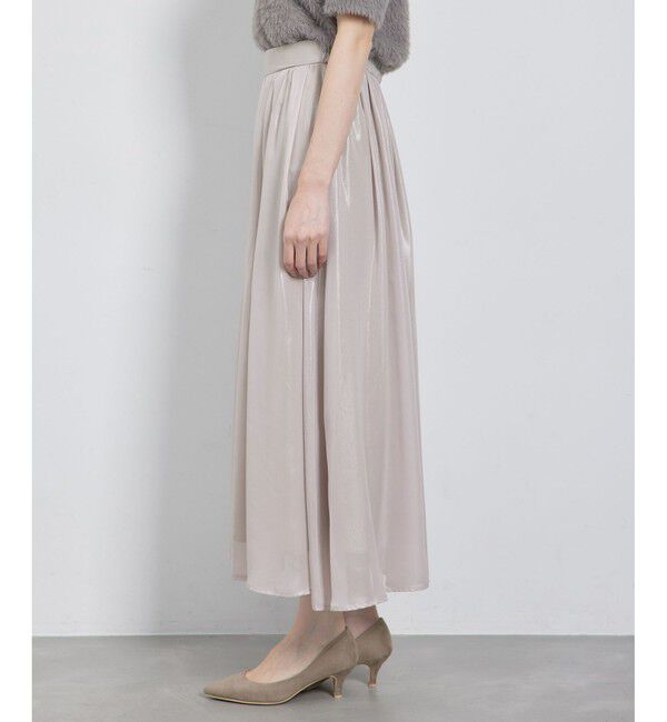 Rope&rsquo;Picnic「箔プリントスカート」|スカート|