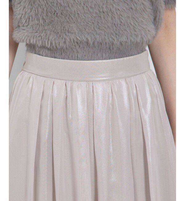 Rope&rsquo;Picnic「箔プリントスカート」|スカート|