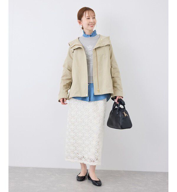 Rope&rsquo;Picnic「【花粉ガード・撥水加工】ベーシックマウンテンパーカー　スプリングコート」|その他|