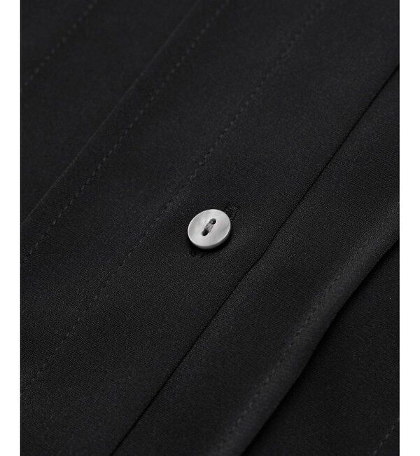 Rope&rsquo;Picnic「多機能ランダムタックハーフスリーブブラウス / 通勤にも」|シャツ・ブラウス|