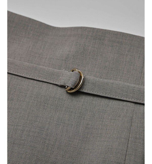 Rope&rsquo;Picnic「【UV対応】【リネンライク・シリーズ】アイラインスカート/通勤・セットアップ対応」|スカート|