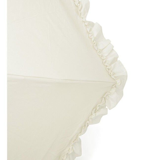 ROPE PICNIC PASSAGE「【晴雨兼用・遮光】3段折り畳みフリル日傘」|傘|