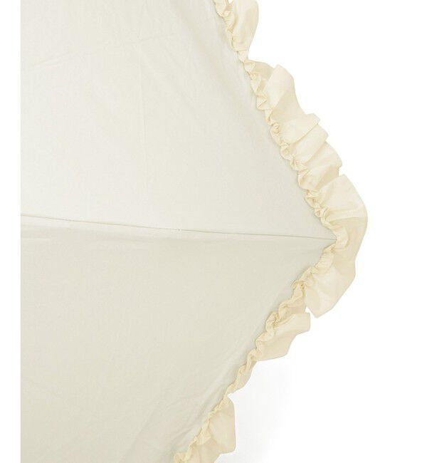 ROPE PICNIC PASSAGE「【晴雨兼用・遮光】3段折り畳みフリル日傘」|傘|