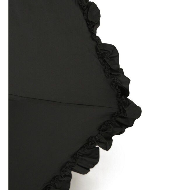 ROPE PICNIC PASSAGE「【晴雨兼用・遮光】3段折り畳みフリル日傘」|傘|