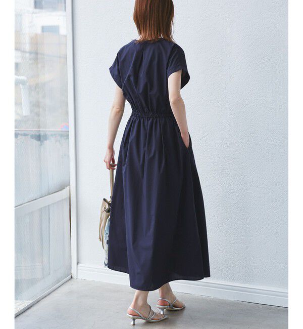 Rope&rsquo;Picnic「【UVカット・接触冷感・イージーケア】スキッパーシャツワンピース」|ワンピース|