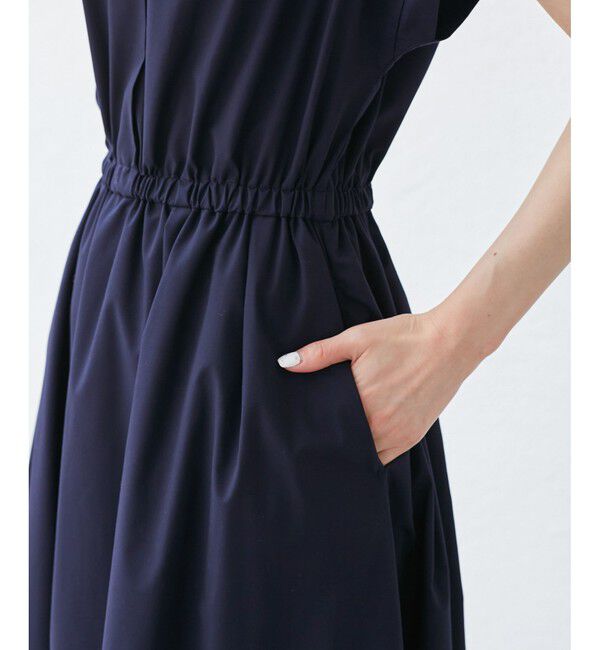 Rope&rsquo;Picnic「【UVカット・接触冷感・イージーケア】スキッパーシャツワンピース」|ワンピース|