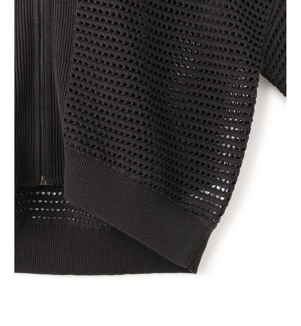 Rope&rsquo;Picnic「【emur/エミュール】メッシュニットブルゾン」|ブルゾン・スタジャン|