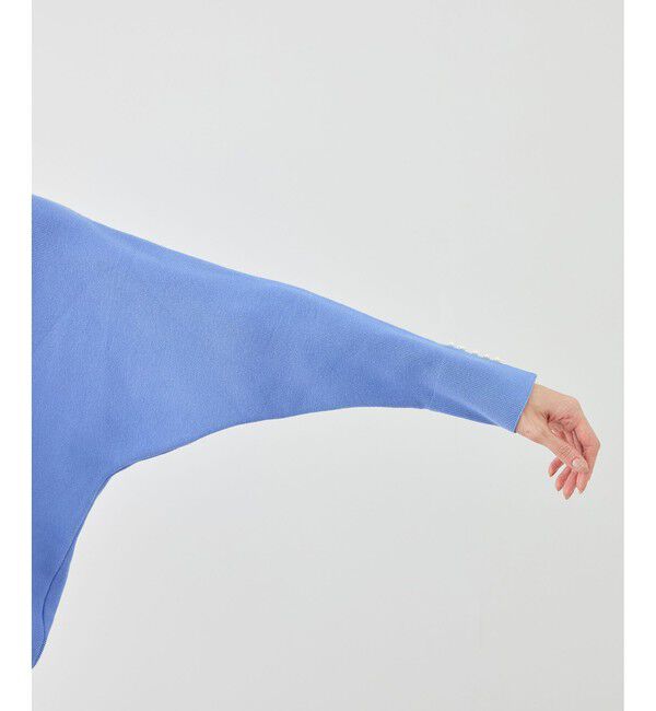 Rope&rsquo;Picnic「マシュマロ袖パールドルマンニット/イージーケア・リンクコーデ」|ニット・セーター|