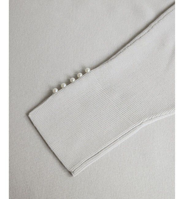 Rope&rsquo;Picnic「マシュマロ袖パールドルマンニット/イージーケア・リンクコーデ」|ニット・セーター|