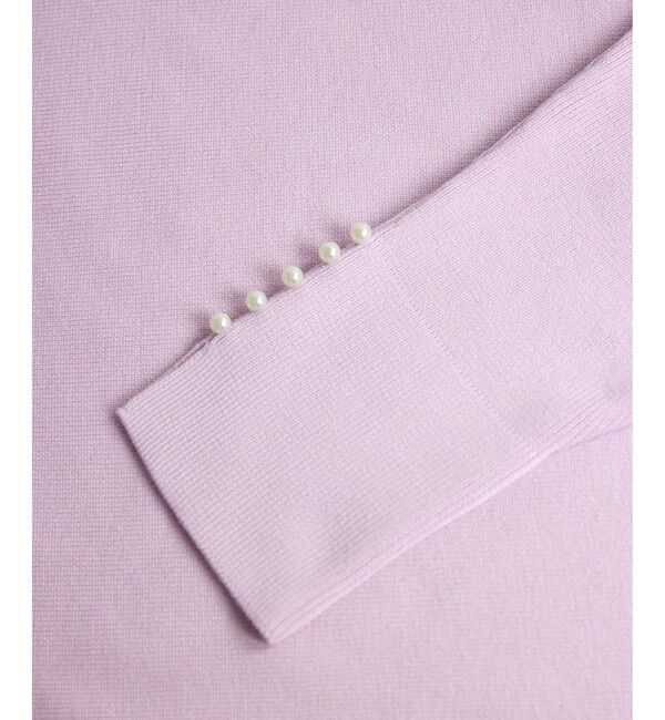 Rope&rsquo;Picnic「マシュマロ袖パールドルマンニット/イージーケア・リンクコーデ」|ニット・セーター|