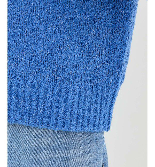 Rope&rsquo;Picnic「フリンジヤーンラメニット」|ニット・セーター|