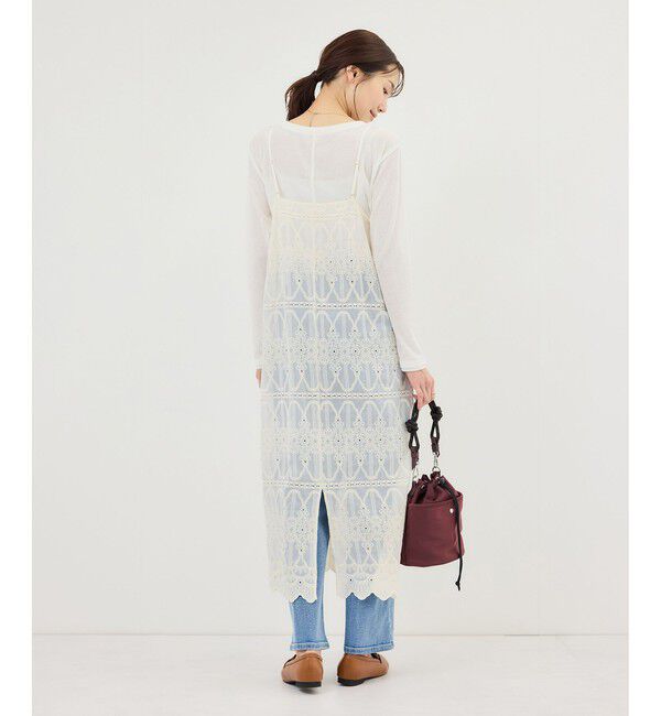 Rope&rsquo;Picnic「レースキャミワンピース」|ワンピース|