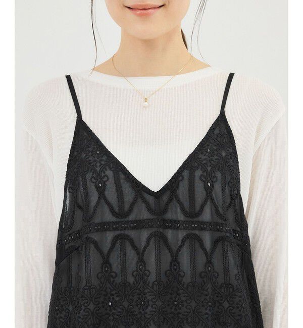 Rope&rsquo;Picnic「レースキャミワンピース」|ワンピース|