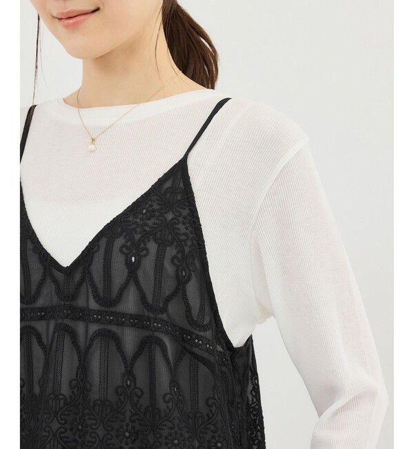 Rope&rsquo;Picnic「レースキャミワンピース」|ワンピース|