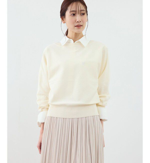 Rope&rsquo;Picnic「ラメ混アイレットドルマンニット」|ニット・セーター|