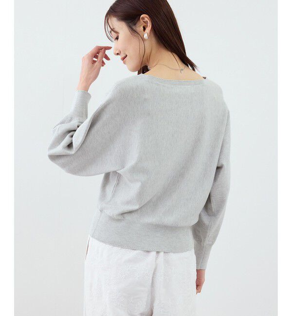 Rope&rsquo;Picnic「ラメ混アイレットドルマンニット」|ニット・セーター|