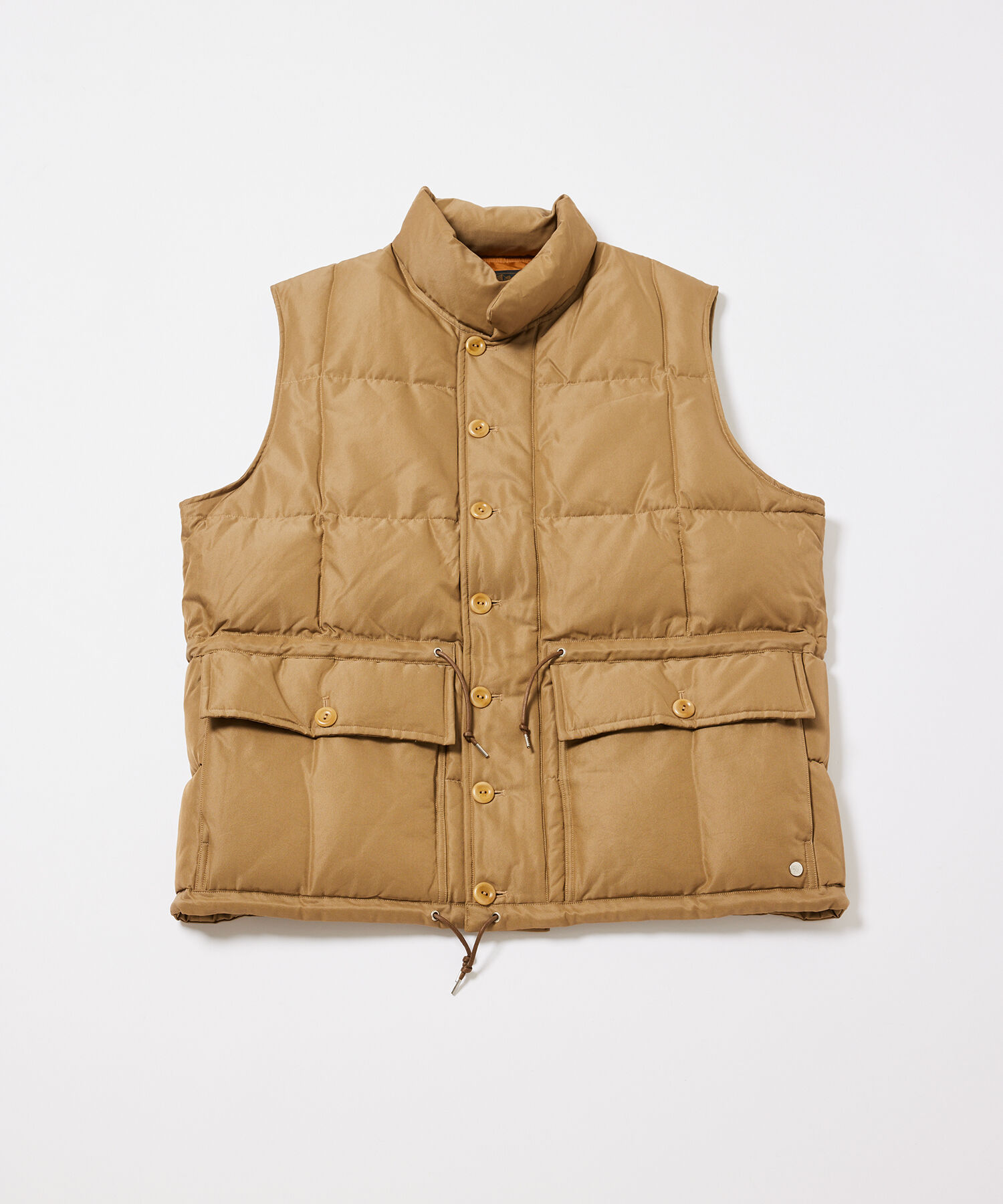 ADAM ET ROPE'「【Eddie Bauer / エディー・バウアー】Kara Koram Vest」|ダウン|ベージュ(27)