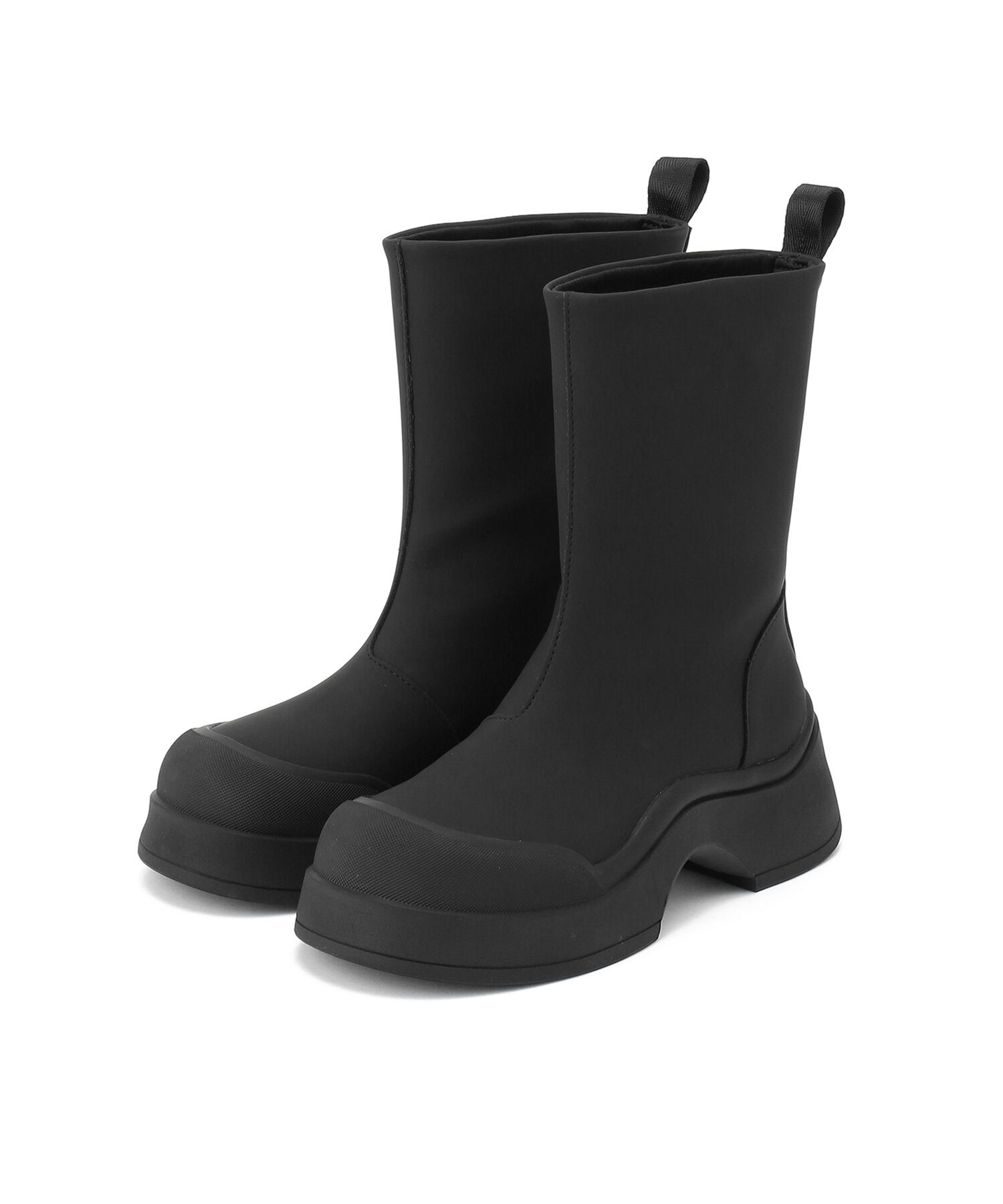 ADAM ET ROPE'「晴雨兼用ボリュームソールミドル丈ブーツ」|その他|