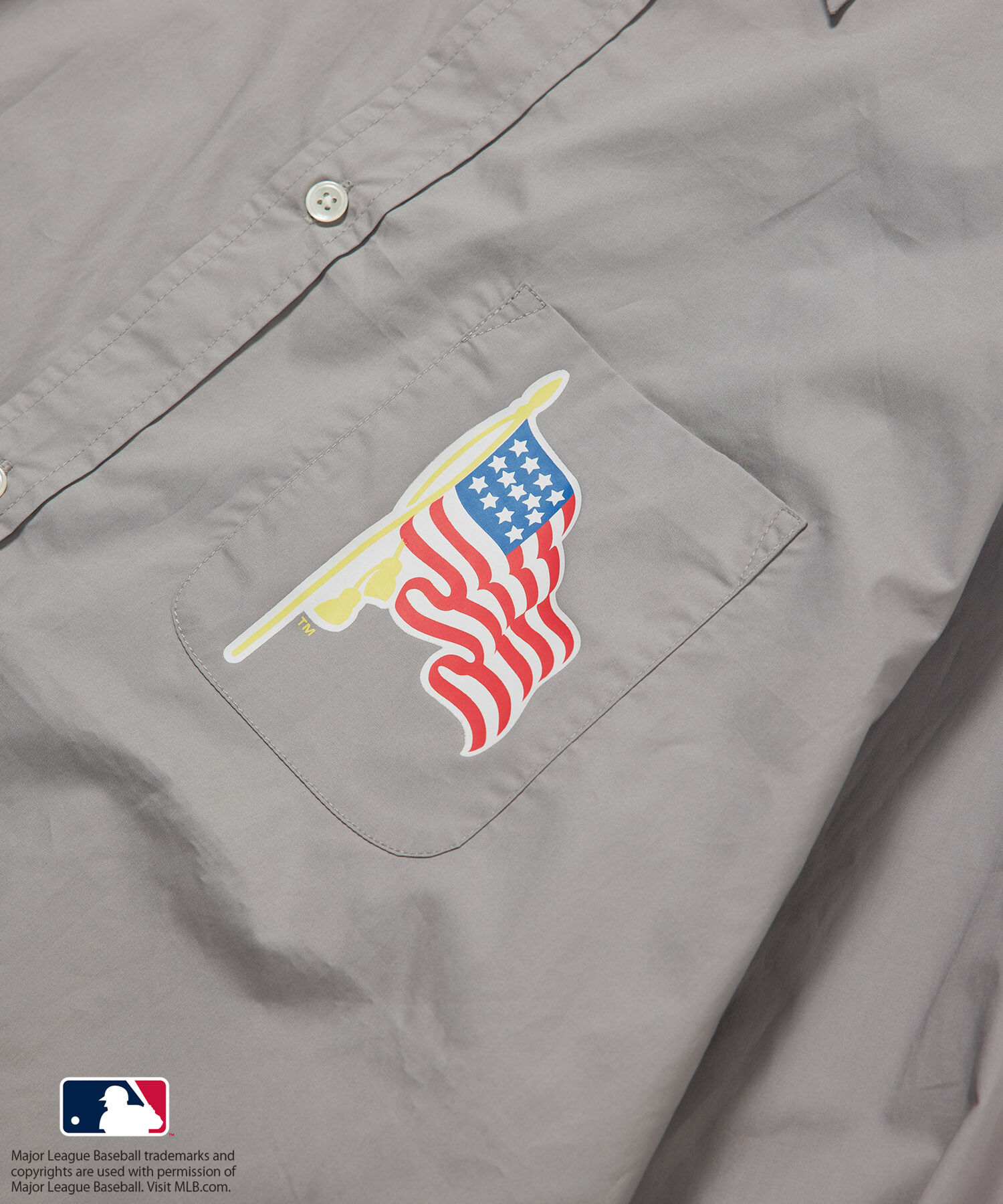 ADAM ET ROPE'「【MLB COLLECTION BY JUN】チームロゴプリントシャツ」|シャツ・ブラウス|