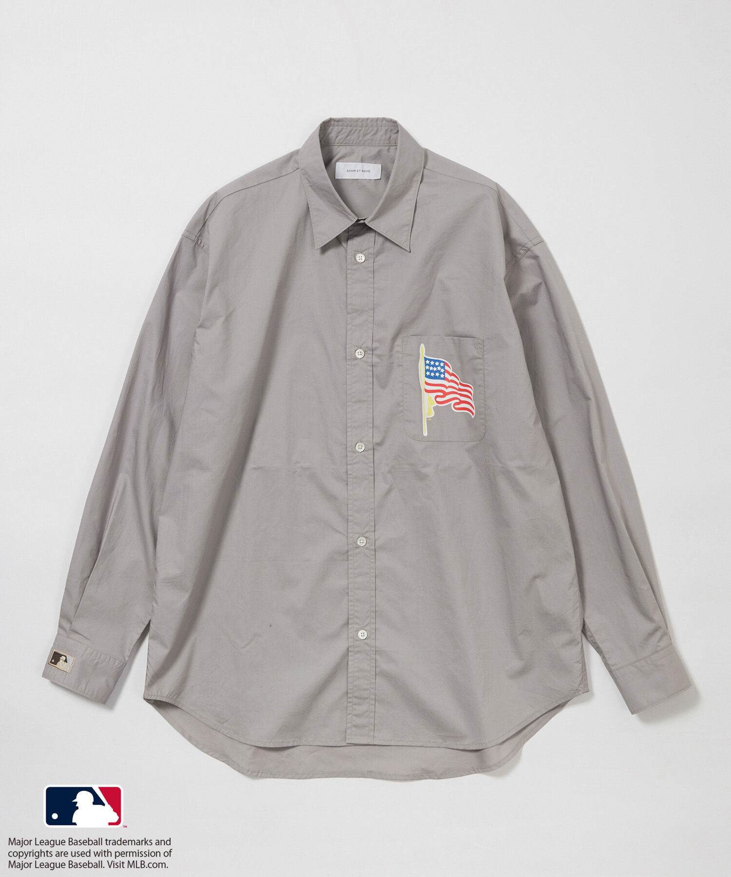ADAM ET ROPE'「【MLB COLLECTION BY JUN】チームロゴプリントシャツ」|シャツ・ブラウス|