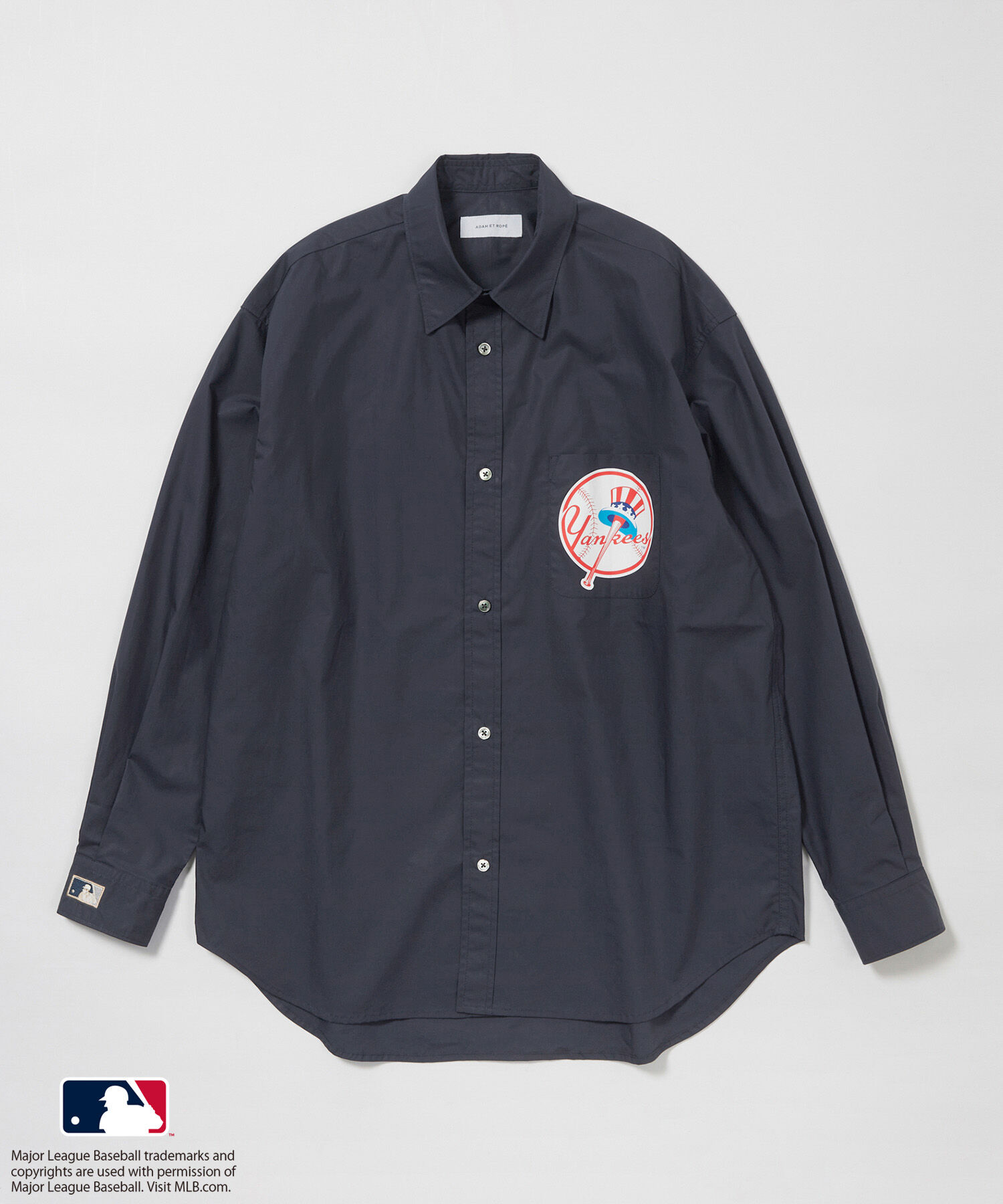 ADAM ET ROPE'「【MLB COLLECTION BY JUN】チームロゴプリントシャツ」|シャツ・ブラウス|