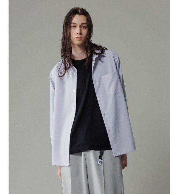 ADAM ET ROPE'「【NIKKE】レギュラーカラー シャツ / ウォッシャブル」|シャツ・ブラウス|