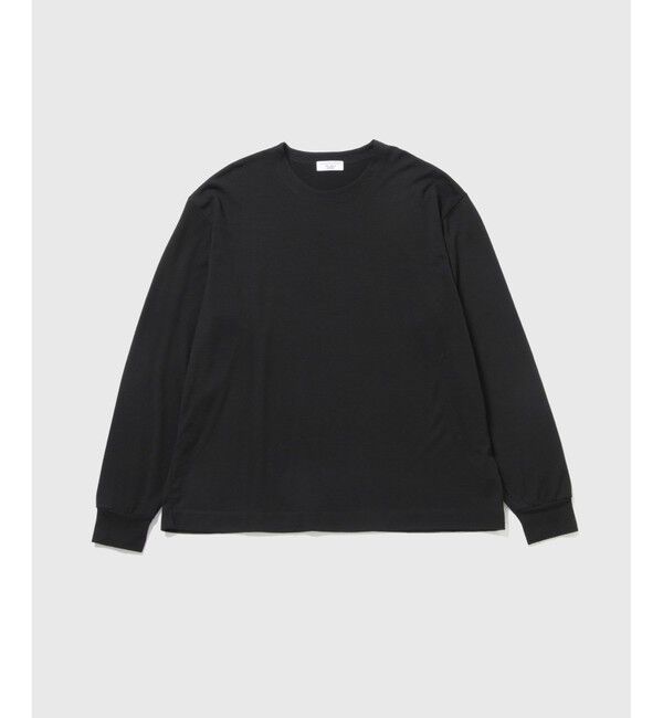 ADAM ET ROPE'「【NIKKE】ウール天竺 ロングスリーブ ニットT」|Tシャツ・カットソー|