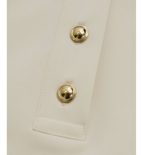 ADAM ET ROPE'「【サステナブル】スキッパーシャツ」|シャツ・ブラウス|