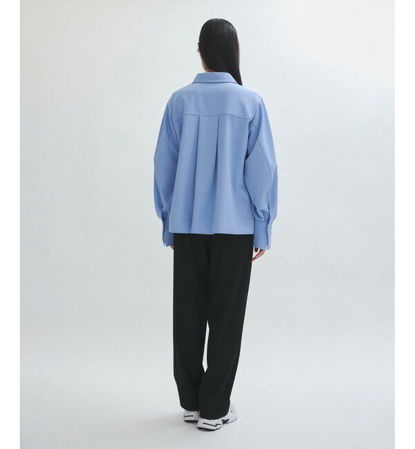 ADAM ET ROPE'「【サステナブル】スキッパーシャツ」|シャツ・ブラウス|