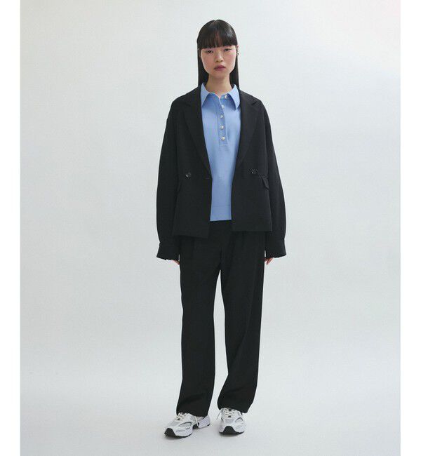 ADAM ET ROPE'「【サステナブル】スキッパーシャツ」|シャツ・ブラウス|