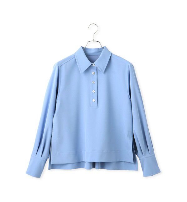 ADAM ET ROPE'「【サステナブル】スキッパーシャツ」|シャツ・ブラウス|