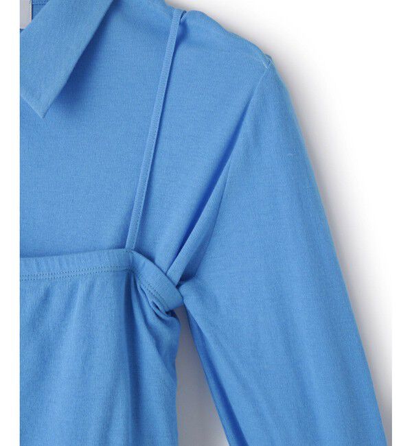 ADAM ET ROPE'「ベアキャミコンビカットソーカーディガン」|カーディガン|