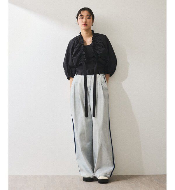 ADAM ET ROPE'「【サステナブル】ブラウスセットタンクトップ」|シャツ・ブラウス|