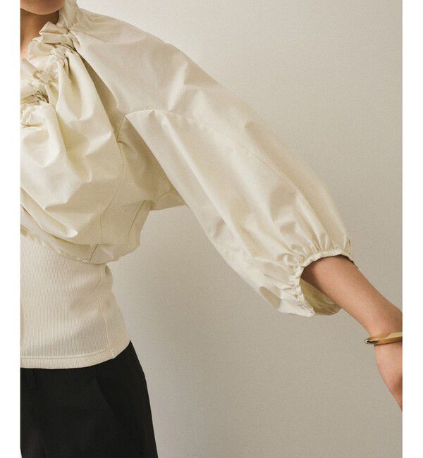 ADAM ET ROPE'「【サステナブル】ブラウスセットタンクトップ」|シャツ・ブラウス|