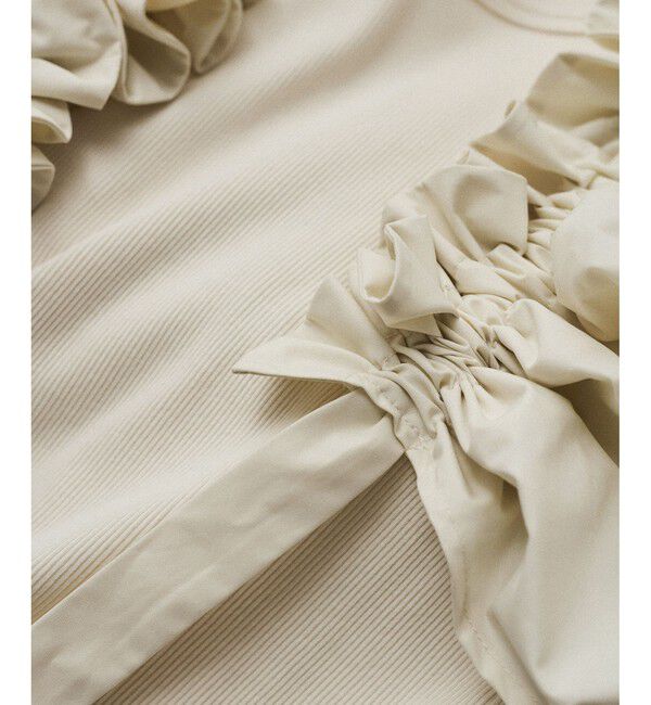 ADAM ET ROPE'「【サステナブル】ブラウスセットタンクトップ」|シャツ・ブラウス|