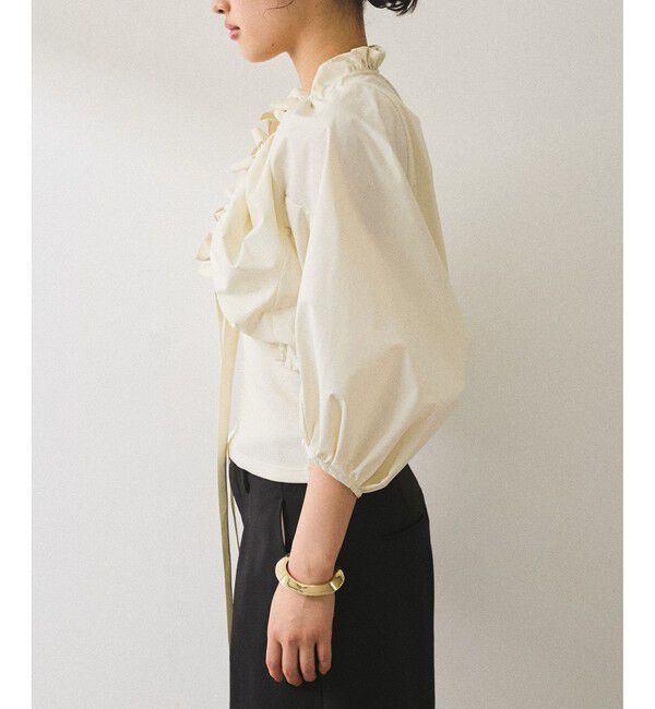 ADAM ET ROPE'「【サステナブル】ブラウスセットタンクトップ」|シャツ・ブラウス|