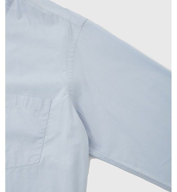 ADAM ET ROPE'「【Sea Island Cotton】バンドカラー シャツ」|シャツ・ブラウス|