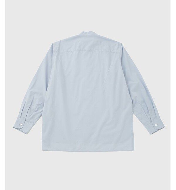 ADAM ET ROPE'「【Sea Island Cotton】バンドカラー シャツ」|シャツ・ブラウス|