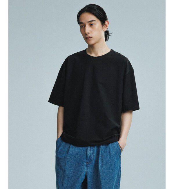 ADAM ET ROPE'「接触冷感【MINUS】オーバーサイズ Tシャツ」|Tシャツ・カットソー|