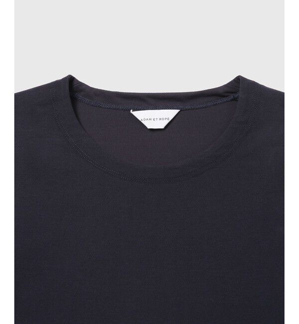ADAM ET ROPE'「接触冷感【MINUS】スタンダード Tシャツ」|Tシャツ・カットソー|