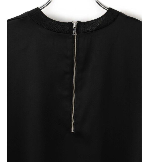 ADAM ET ROPE'「【サステナブル】サテンTブラウス」|シャツ・ブラウス|