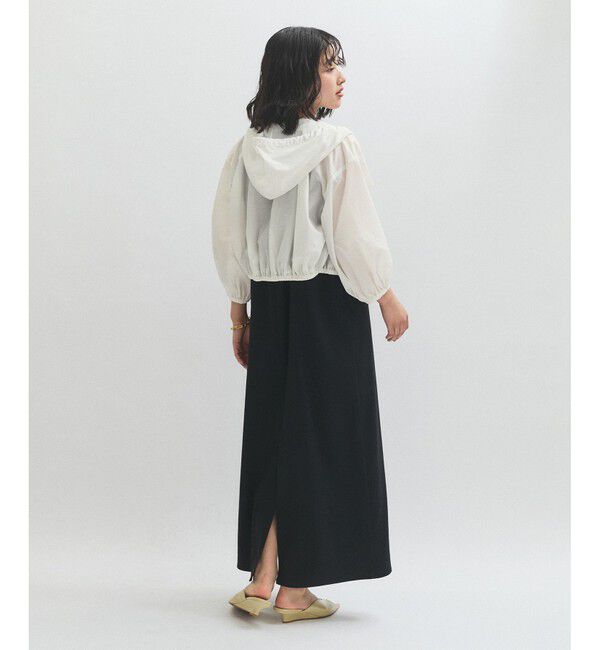 ADAM ET ROPE'「【サステナブル】・【撥水】リップストップフーディブルゾン」|シャツ・ブラウス|