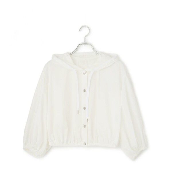 ADAM ET ROPE'「【サステナブル】・【撥水】リップストップフーディブルゾン」|シャツ・ブラウス|